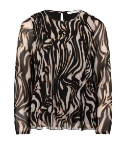 Betty & Co Blouse in shirtstijl blackCamel Outlet