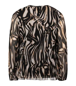 Betty & Co Blouse in shirtstijl blackCamel Outlet