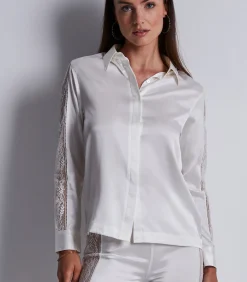 Aubade Blouse Midnight Whisper white Clearance