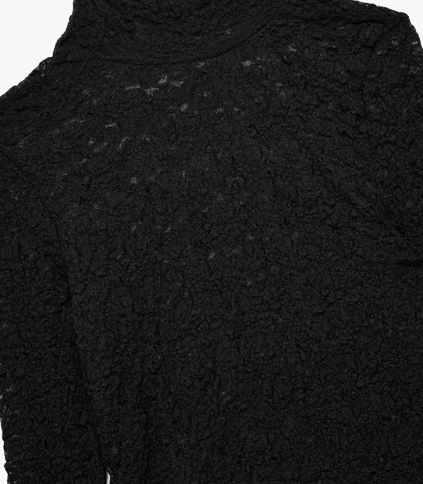 Koton Bordeaux Blouse Lange Mouwen Dikke Kraag Kant black Online