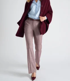 Marie Méro broek in bootcutmodel bordeaux New