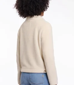 Rino&Pelle Boxy jas met reverskraag Berken 44 ivory New