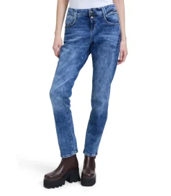 Cartoon Boyfriend broek blue Outlet