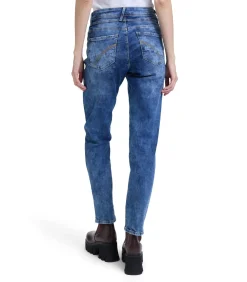 Cartoon Boyfriend broek blue Outlet