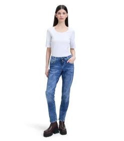 Cartoon Boyfriend broek blue Outlet
