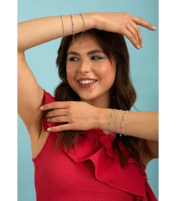 La Petite Story Bracelet SILVER pink Best