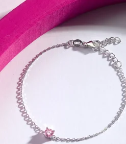 La Petite Story Bracelet SILVER pink Clearance