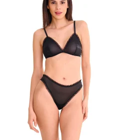LISCA Braziliaans laag uitgesneden SHINY STAR black Outlet