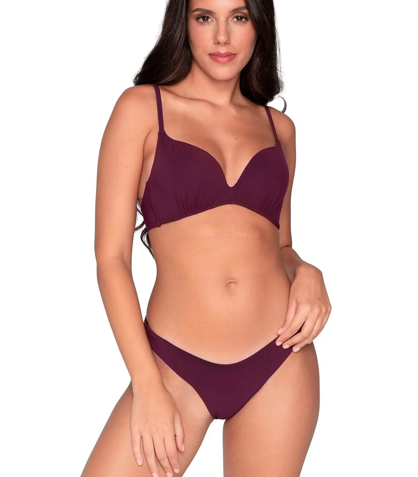 LUNA Braziliaanse laag uitgesneden badmode BLUE SENSE red Outlet