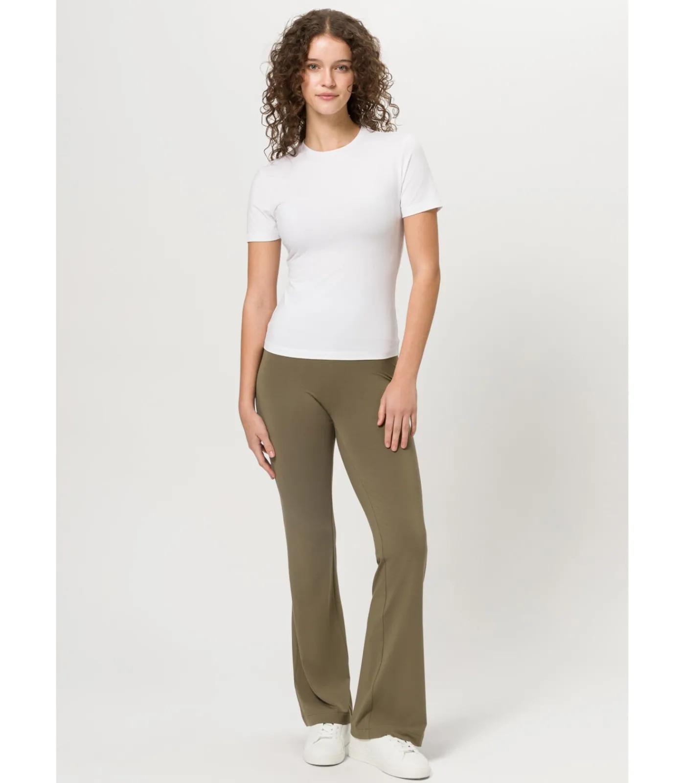 Les Lunes Broek “Belle” green Hot