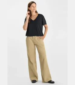 Le Temps des Cerises Broek flare TAHIS white Hot