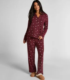 Hunkemöller Broek Jersey Essential purple Outlet