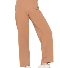 LUNA Broek met salopette Sweetened brown