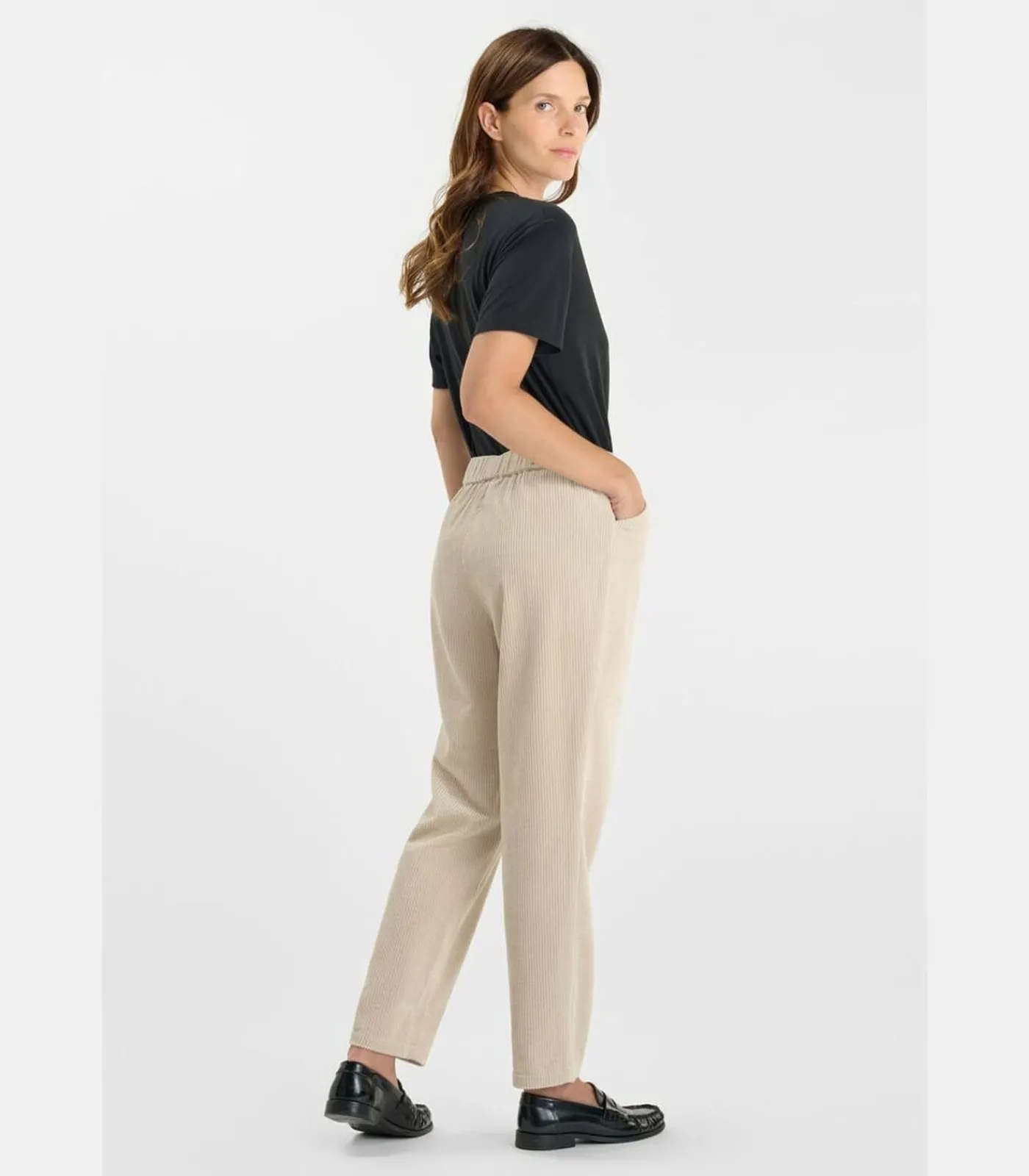 Le Temps des Cerises Broek recht CORDO white Hot
