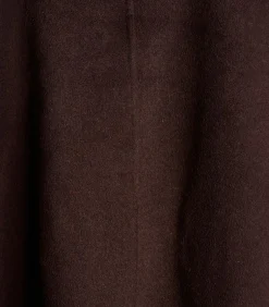 La Fée Maraboutée Bruine 3/4 jas met wollen capuchon brown New