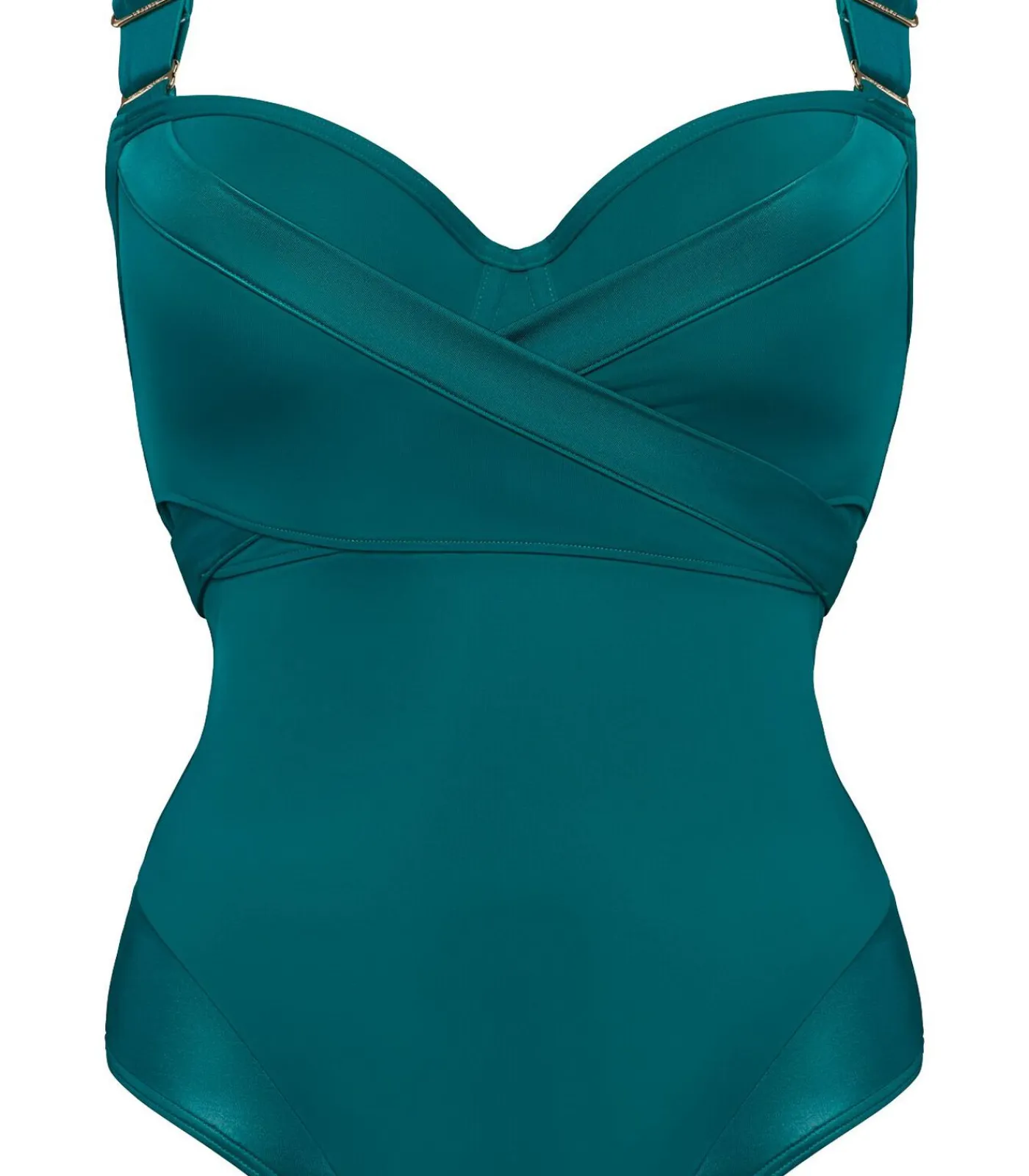Marlies Dekkers cache coeur plunge balconette badpak darkGreen Best