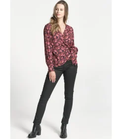 J&JOY Cache-coeur blouse red Sale