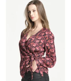 J&JOY Cache-coeur blouse red Sale
