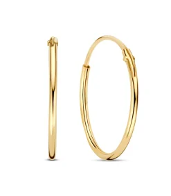 Isabel Bernard Cadeau d'Isabel Oorbellen Goud IB90190 gold Hot