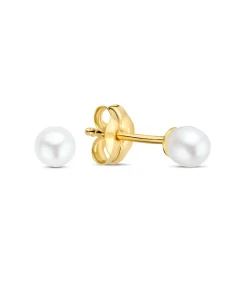 Isabel Bernard Cadeau d'Isabel Oorbellen Goud IB90190 gold Hot