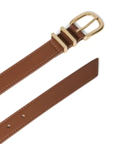 Polo Club kleurige riem ‘Blossom’ met gegraveerd -logo camel