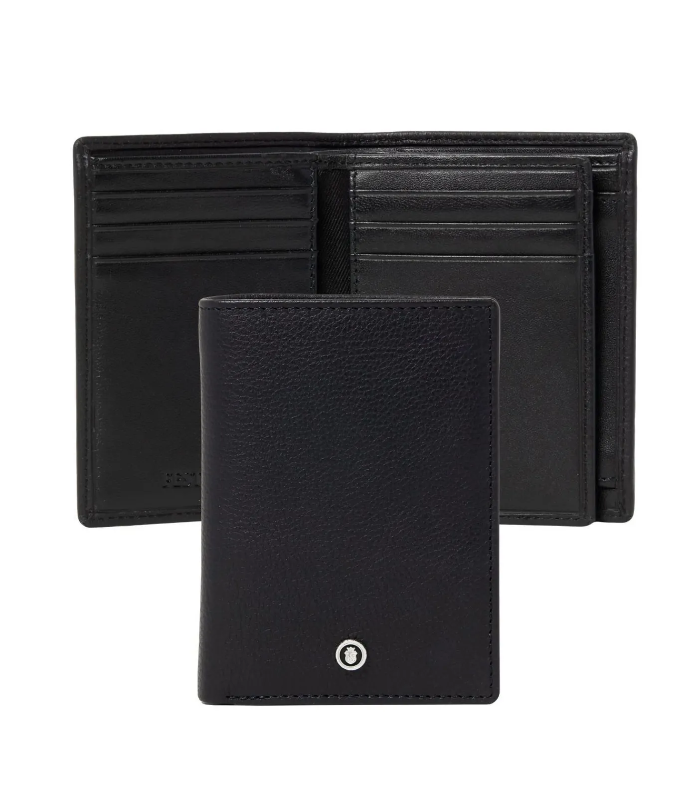 FESTINA Card holder with flap Button black