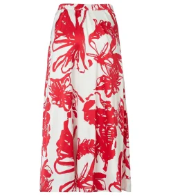 Mart Visser Carissa Print Rok Rood / Wit red/white New