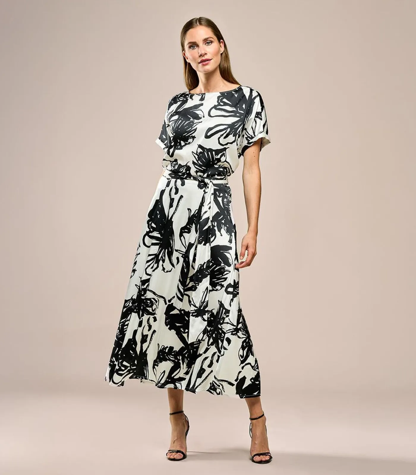 Mart Visser Carissa Print Rok Zwart / Wit blackMulticolor Hot