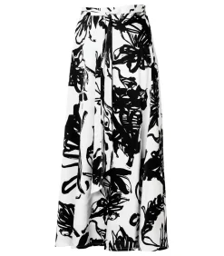 Mart Visser Carissa Print Rok Zwart / Wit blackMulticolor Hot