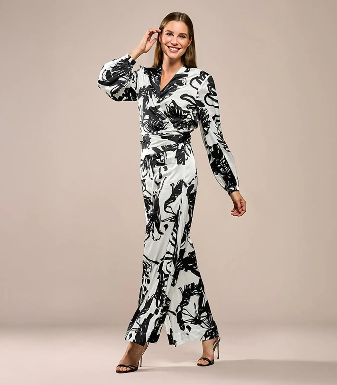 Mart Visser Carly Print Blouse Zwart / Wit blackMulticolor Outlet