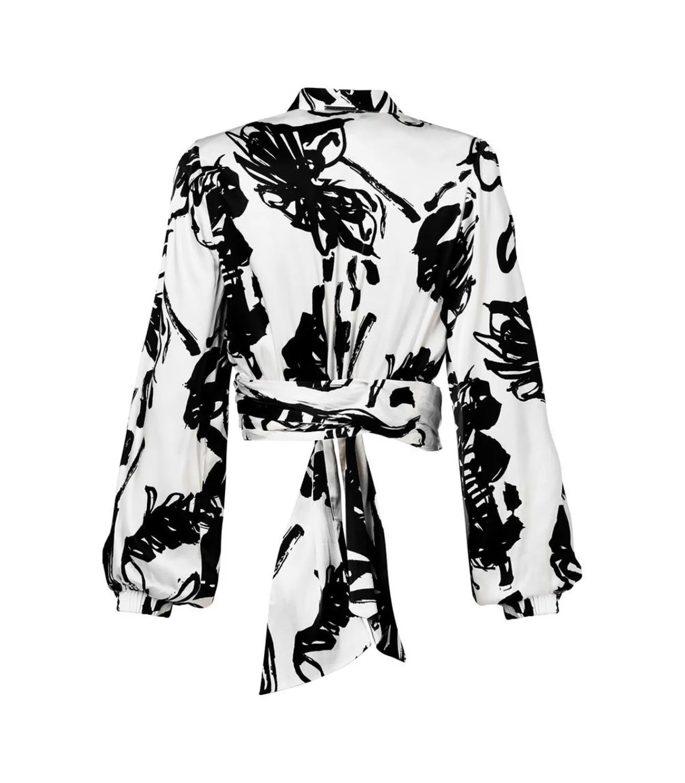 Mart Visser Carly Print Blouse Zwart / Wit blackMulticolor Outlet