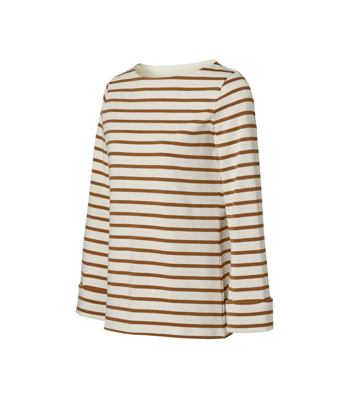 Mart Visser Caroline Tensen Chester Streep Top Ecru / camel Clearance
