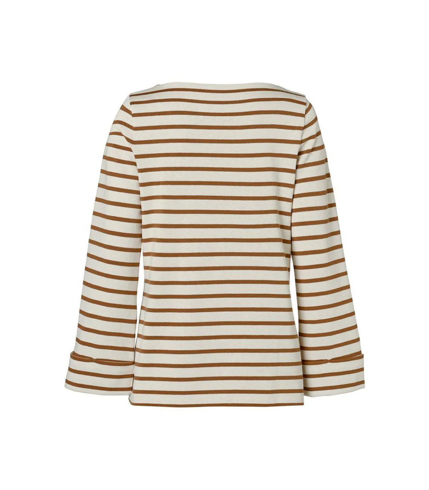 Mart Visser Caroline Tensen Chester Streep Top Ecru / camel Clearance