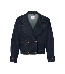 Mart Visser Caroline Tensen Oslo Jacket Denim Dark blue Discount