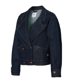 Mart Visser Caroline Tensen Oslo Jacket Denim Dark blue Discount