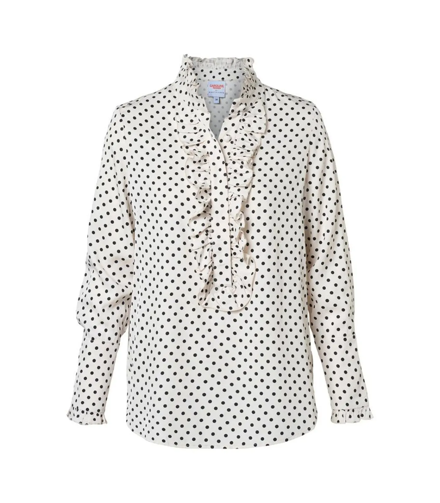 Mart Visser Caroline Tensen Rivers Print Blouse / Zwart offWhite Outlet