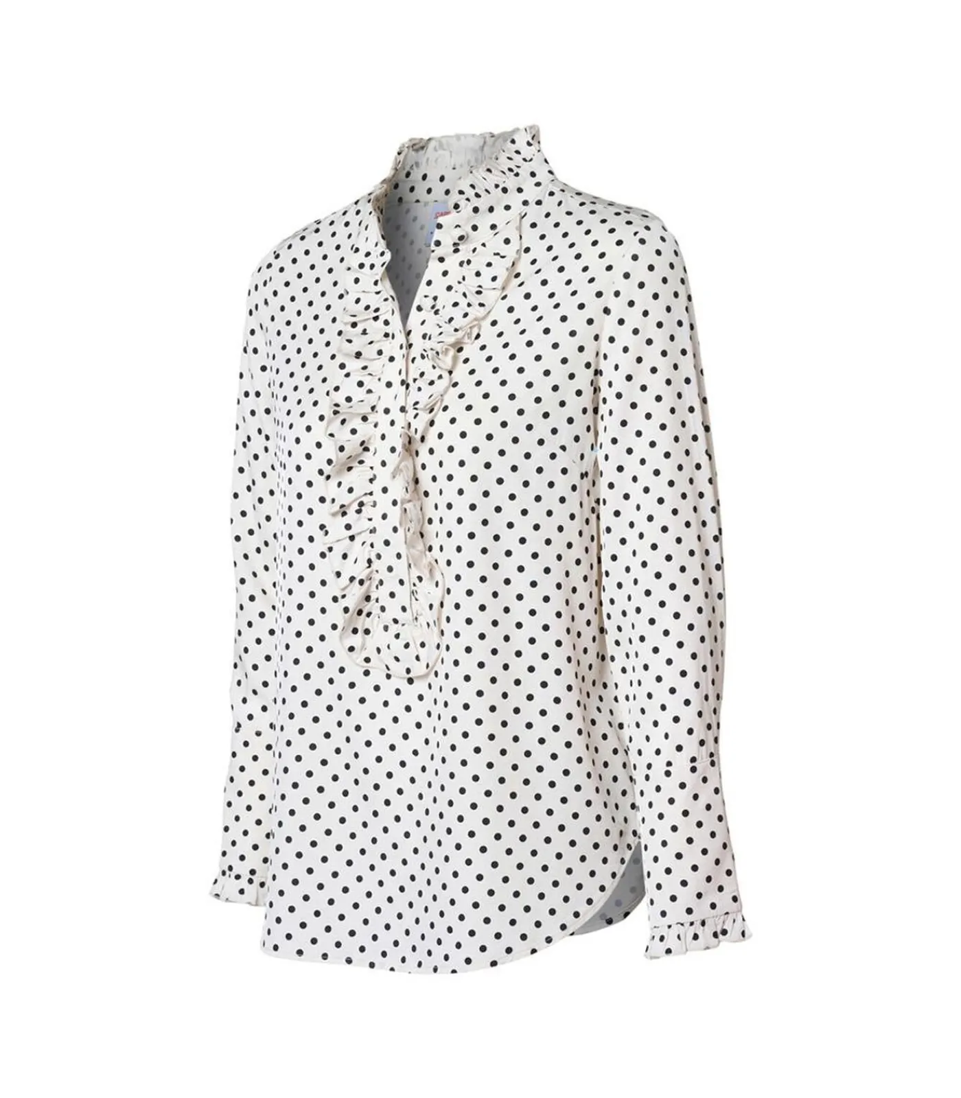 Mart Visser Caroline Tensen Rivers Print Blouse / Zwart offWhite Outlet