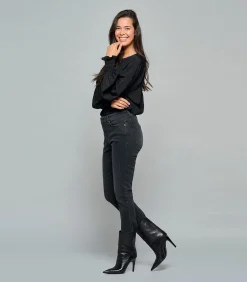 Mart Visser Caroline Tensen Utah Denim Broek Denim Zwart black Outlet
