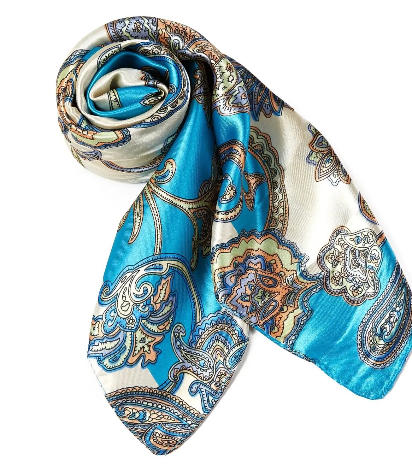 V1969 Carré Zijde Barok blue New