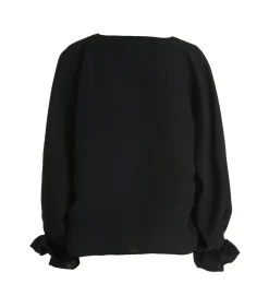 Cartoon Casual blouse black New