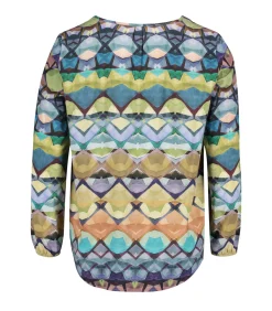 Cartoon Casual blouse multicolor Hot