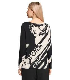 Betty Barclay Casual shirt black/white New
