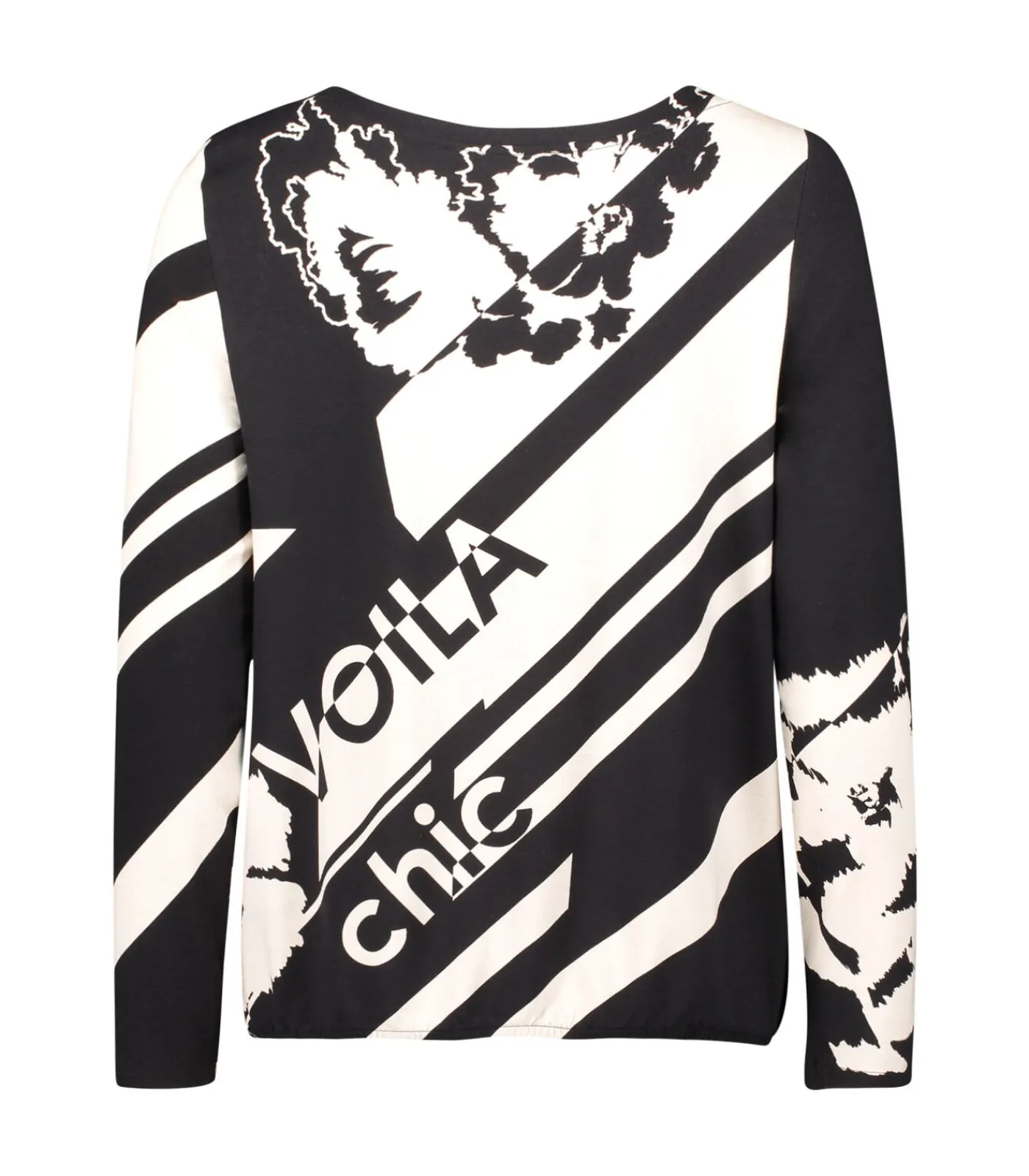 Betty Barclay Casual shirt black/white New