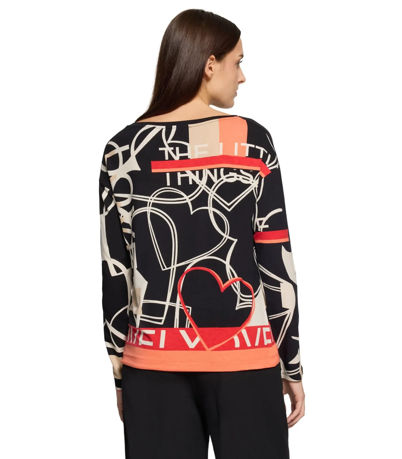 Betty Barclay Casual shirt blackMulticolor/beige Sale