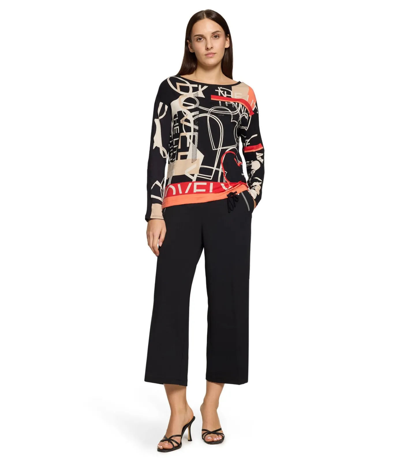 Betty Barclay Casual shirt blackMulticolor/beige Sale