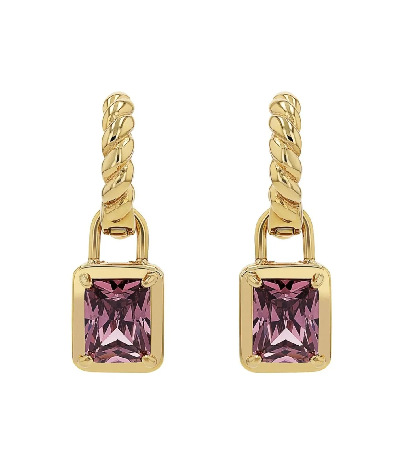 JOOP! Charm Creole voor dames, roestvrij staal, zirkonia gold Hot