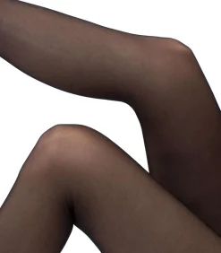 Giulia Chic Love 20 den zwarte Jarretelpanty met naad - Zwart - M black Best