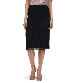 Vera Mont Chiffon rok black Discount