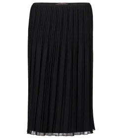 Vera Mont Chiffon rok black Discount
