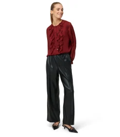 Zero Chiffonbluse darkRed Online